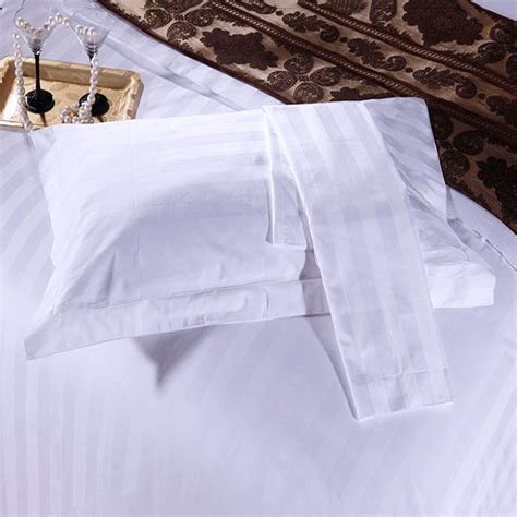 Star Hotel Duvet Cover 100 Cotton Plain White 60s Bed Sheet Bedding