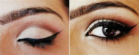 Step By Step Tutorial Well Defined Cut Crease With Winged Eyeliner