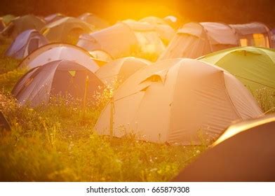 Camping At A Festival Images Stock Photos Vectors Shutterstock