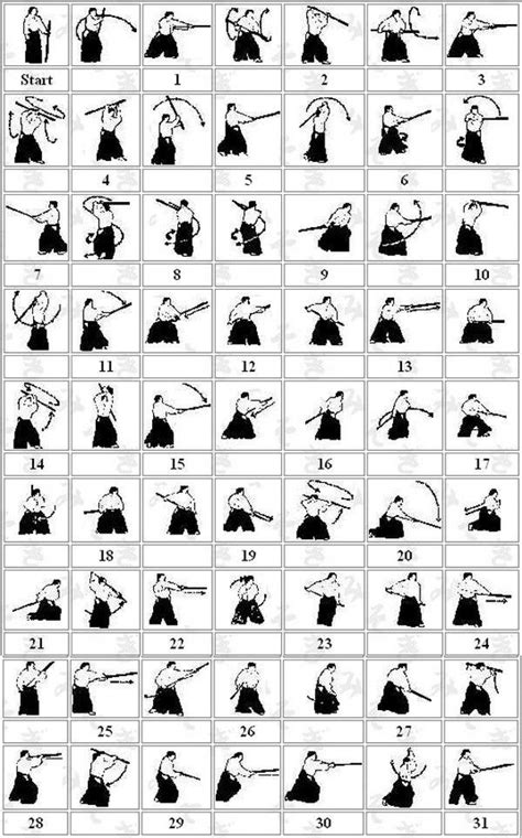 Jo Kata Aikido Staff Techniques Aikido Martial Arts Martial
