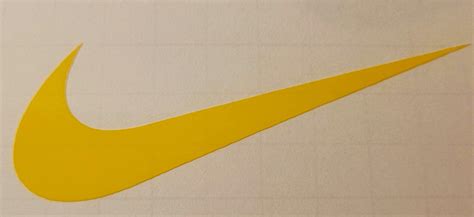 Nike Swoosh Logo Adhesive Backed Vinyl Sticker Etsy