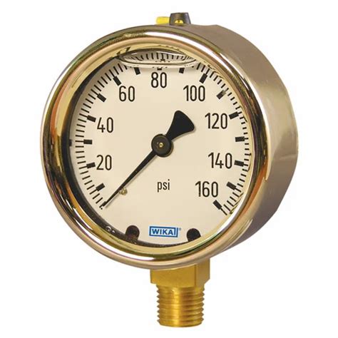 Brass Pressure Gauges At Best Price In Mumbai By A L M Engineering