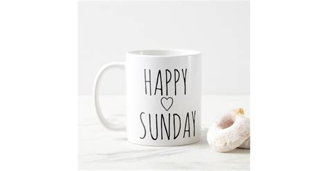 Happy Sunday Coffee Mug Zazzle