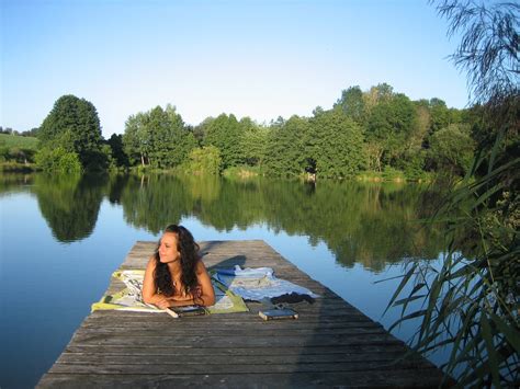 Zahlreiche, zum grossen teil bewaldete hügel säumen die buchtenreichen. Freizeit Camping Lain am See **** • Campingplatz ...