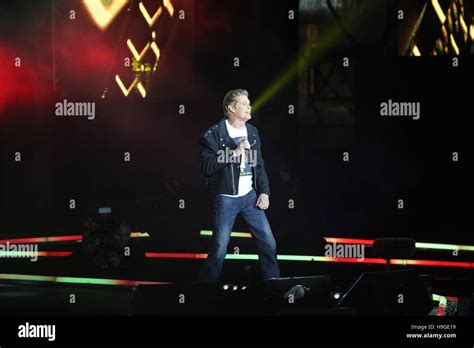 David Hasselhoff Performs On Stage At New Year´s Eve Celebration On
