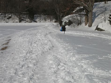The Lansey Brothers Blog Human Snow Path Making Experiments