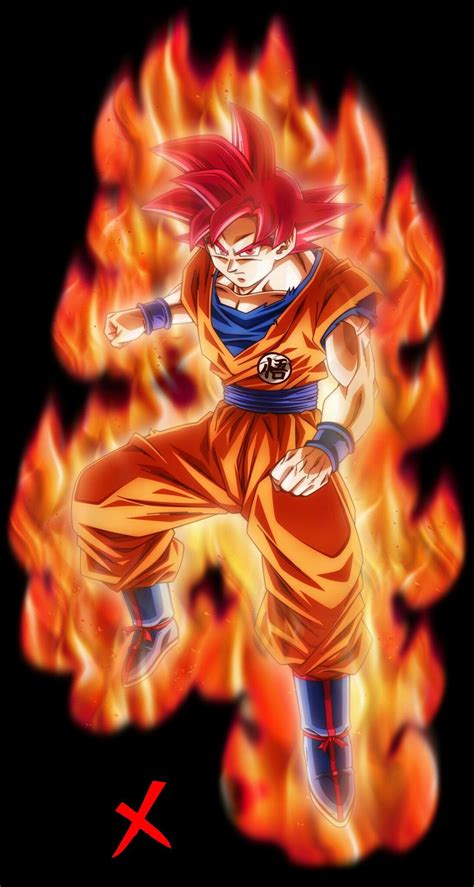 Son Goku Super Sayajin Dios Anime Dragon Ball Super Dragon Ball