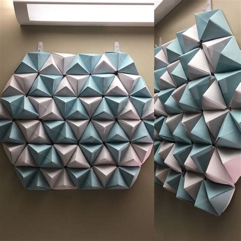 Diy 3d Origami Wall Art Do It Yourself