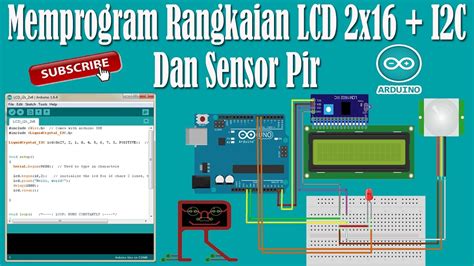 Belajar Arduino Cara Memprogram Rangkaian LCD 2x16 I2C Dan Sensor