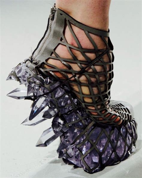 80 Crazy Extreme And Unique Shoes For Womens Crystal Shoes Heels