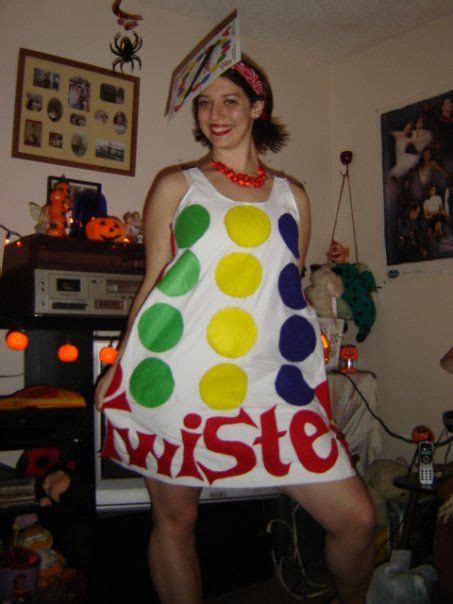 Twister Costume The Board On My Head Is From The Game Tied On With A