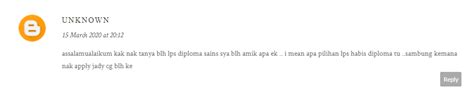 Oleh yang demikian, saya meletakkan diploma sains aktuari di uitm sebagai pilihan kedua pada awalnya namun menukarnya kepada pilihan pertama. Diploma Sains Uitm - la vie est belle