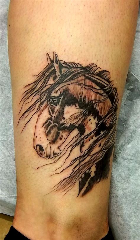 Indian Horse Tattoo Horse Tattoo Indian Horse Tattoo Cowgirl Tattoos