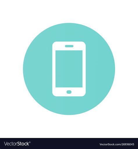 Business Card Icon Name Phone Mobile Location Vector Image