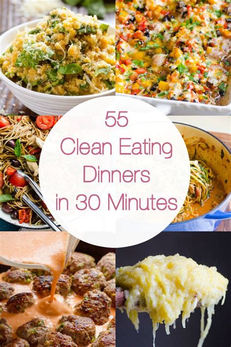 55 Clean Eating Dinner Recipes is a collection of ...
