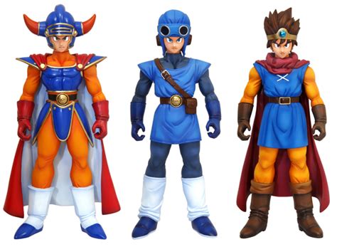 Dragon Quest 1 2 3 Heroes Vinyl Toys From Square Enix Nakama Toys
