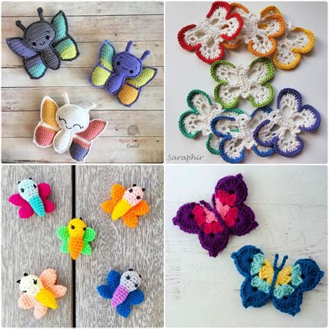 25 Free Crochet Butterfly Patterns Pdf Pattern