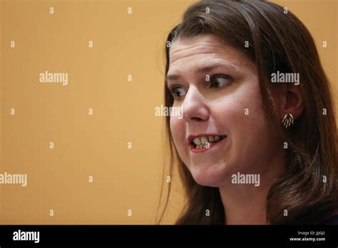 london uk 20th jul 2017 deputy leader jo swinson twickenham mp and former business