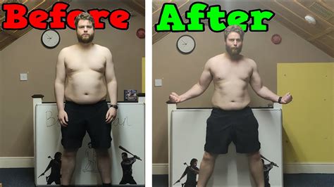 Weight Training For 30 Days Before And After Results Youtube