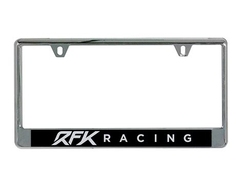 Rfk Racing License Plate Frame Rfkshop