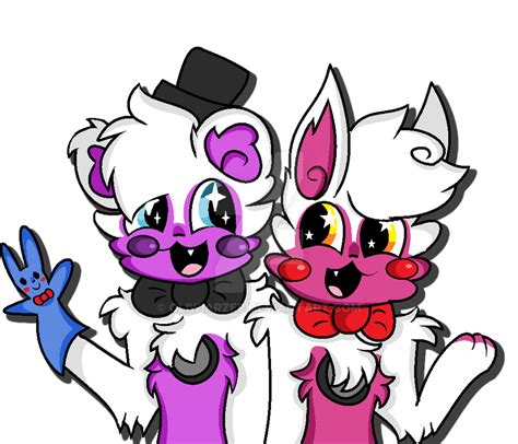 Funtime Freddy And Funtime Foxy By Oliwiarzep On Deviantart