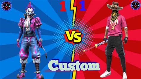 Custom Video 1 Vs 1 7 0best Clas Squad Custom Video Garena Free