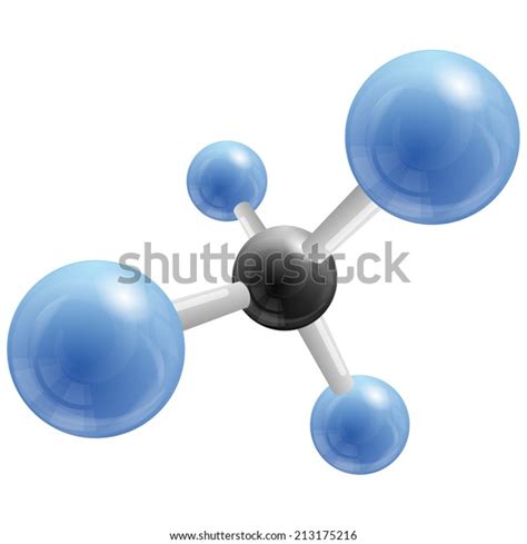 Ch4 Methane Molecule Stock Illustration 213175216 Shutterstock