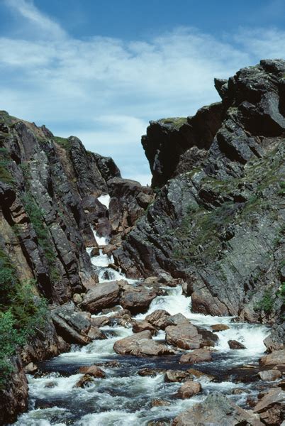 Jagged Rocky River Scenery Canada Free Photo Download Freeimages
