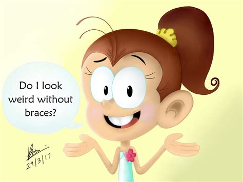 Do Any Of You Guys Think Luan Looks Weird Without Her Braces R