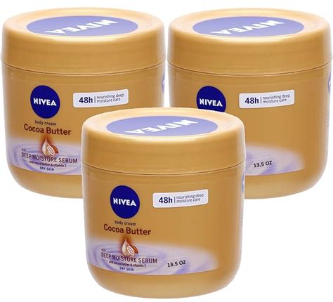 Nivea Cocoa Butter Body Cream For Dry Skin 135 Fl Oz