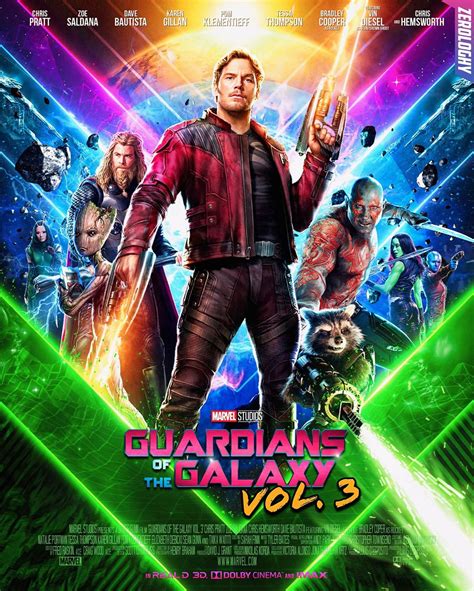 Chris pratt says james gunn's script is off the chain. Guardians Of The Galaxy vol. 3 fan poster by Zerologhy ...