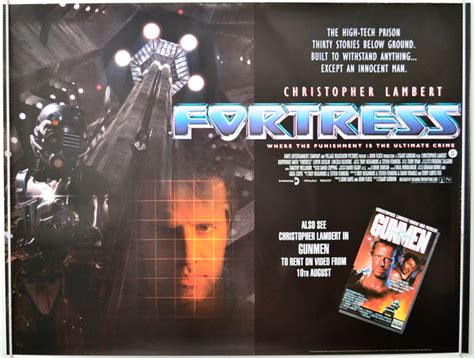 Fortress Original Cinema Movie Poster From British Quad Posters And Us 1 Sheet