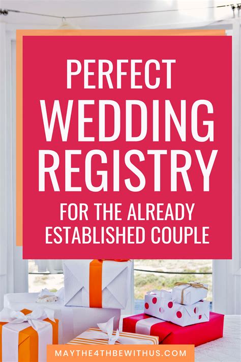 This easy to use juicer will help kickstart the new couple's happy, healthy life together. The Perfect Wedding Registry for a Couple already living ...