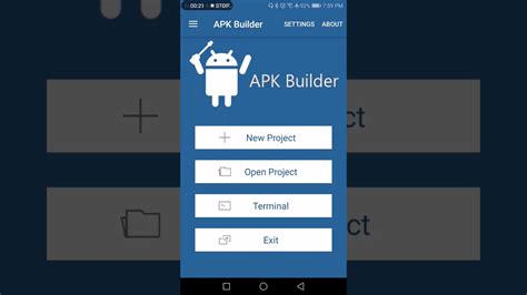 Apk Builder Build Project In Term Youtube