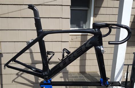 2016 Trek Madone 9 H2 Frameset 54cm Black Sparkle Paint For Sale