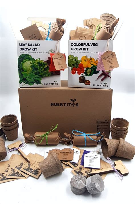 Pack Grow Kit Kit De Cultivo Set Mini Herramientas Huertitos