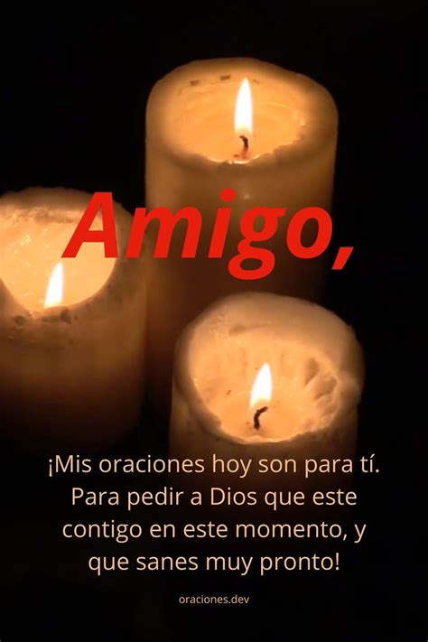 OraciÓn De La Noche Por Un Amigo Enfermo Oración Por La Salud