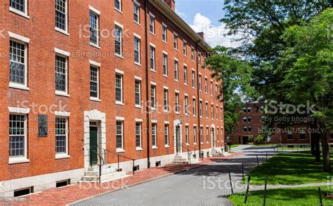 Holworthy Hall In Harvard Yard Harvard University Stock Photo