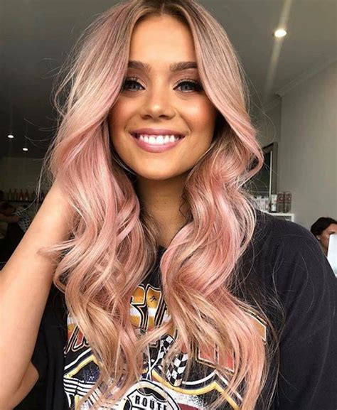 The Prettiest Rose Gold Hair Colors To Try This Spring Fashionisers