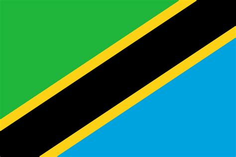 This image shows a flag, a coat of arms, a seal or some other official insignia. Fichier:Flag of Tanzania.svg — Wikivoyage, le guide de ...