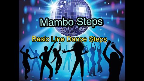 Basic Line Dance Steps Mambo Steps Youtube