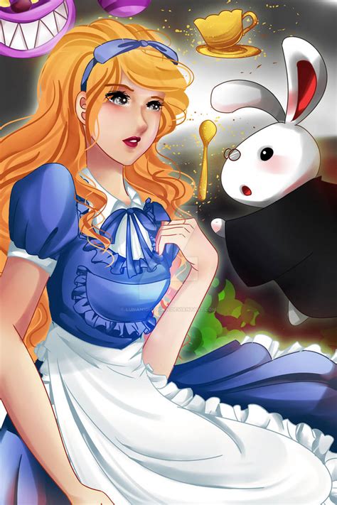 Alice In Wonderland Fanart By Lunanightborn On Deviantart