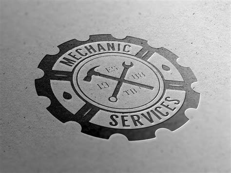 Set Of Vintage Mechanic Logos Vintage Mechanics Mechanics Logo Logo Set