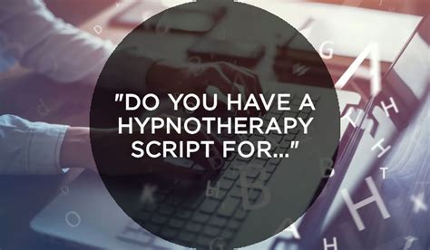 Free Hypnosis Scripts And Why You Shouldnt Use Them Hot Sex Picture