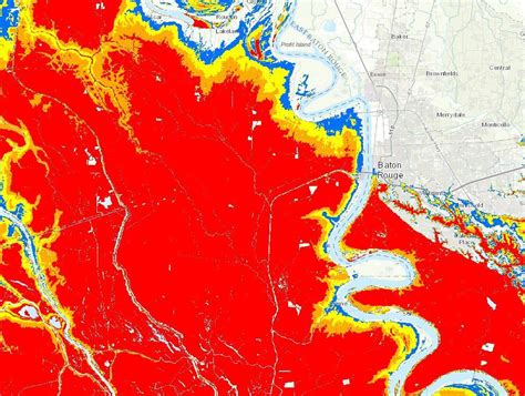 How Baton Rouge Area Homes Might Fare In Hurricanes Storm Surge Shown