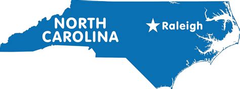 North Carolina Map Us North Carolina State Map Whatsanswer