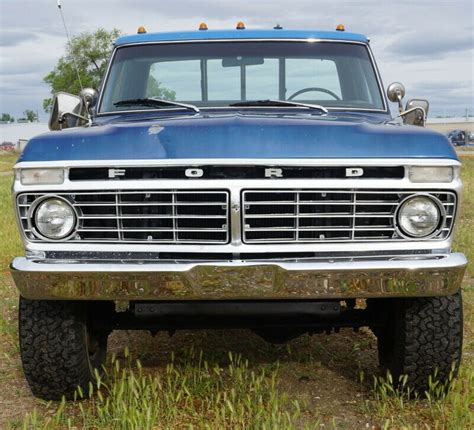 Rare 1973 Ford F250 Factory Highboy 34 Ton 4x4 For Sale Ford F