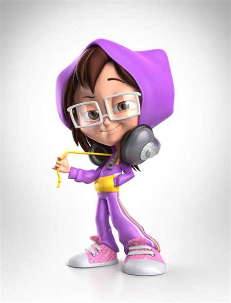 Jippi Cool Kid Characters By Warner Mcgee Via Behance Ilustrações 3d