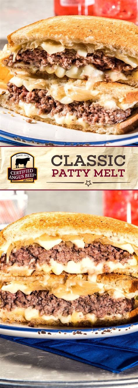 Certified Angus Beef Brand Classic Patty Melt Is An Easy Tasty Sandwich Recipe Made With The