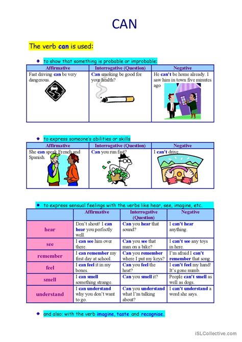 Can English Esl Worksheets Pdf And Doc